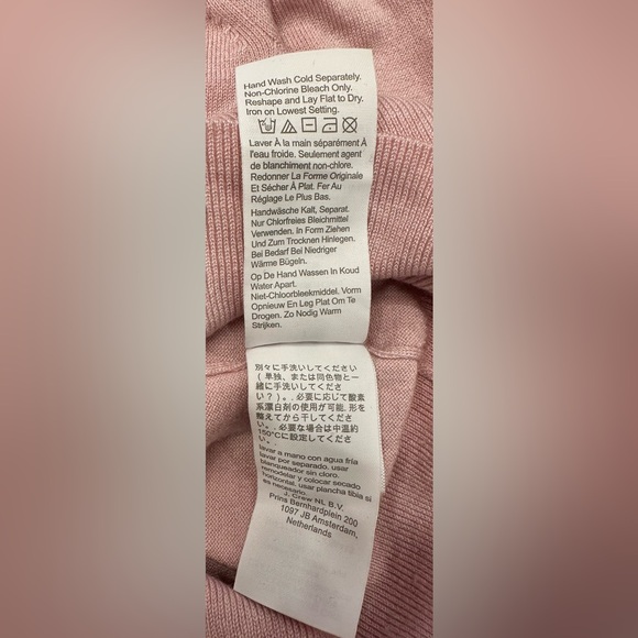 J.Crew Mockneck Silk-Blend Sweater with Ribbed Trim - Pinup Pink - Picture 8 of 10